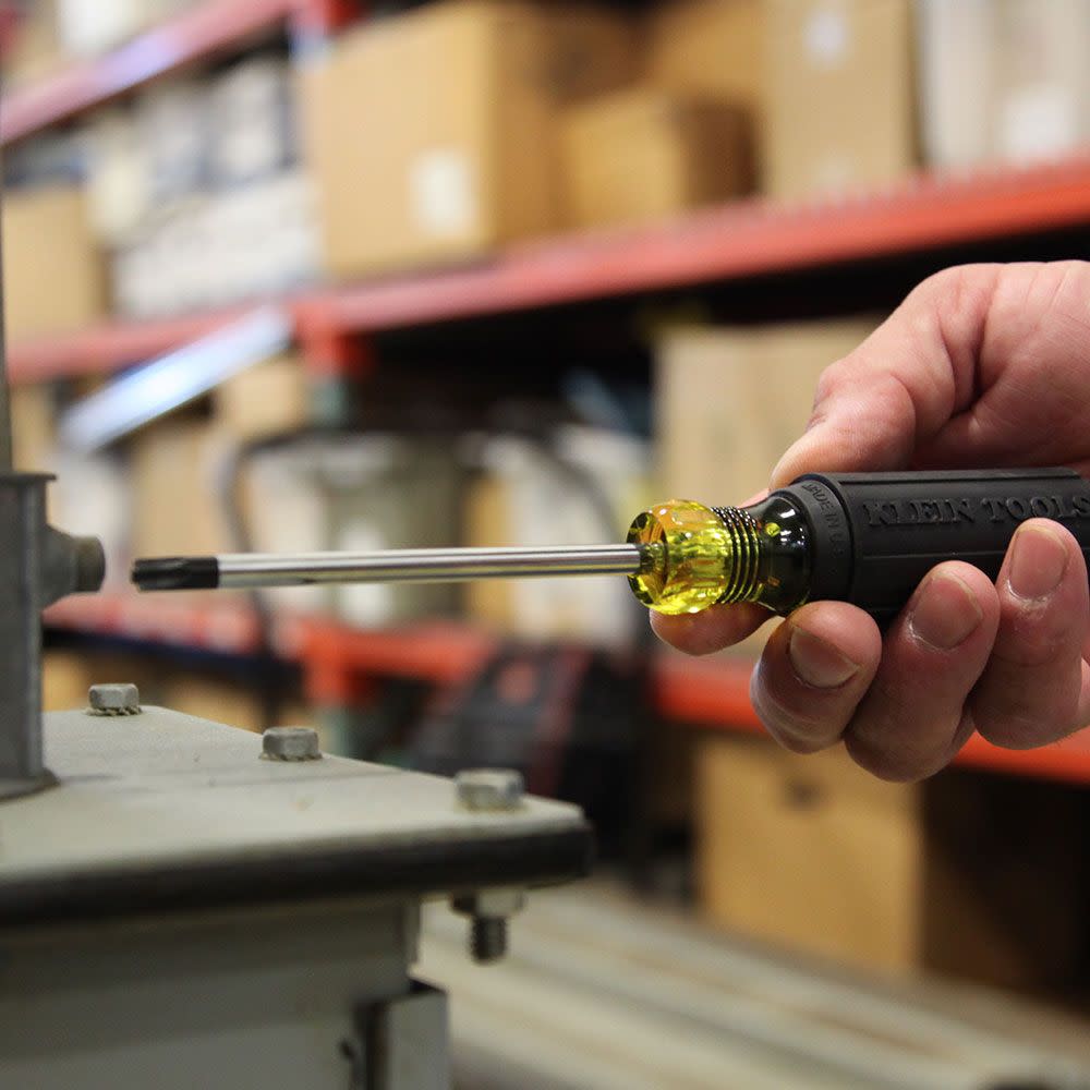 Klein Tools 4″ Fixed Blade #2 Combo Tip Driver - Ascmtools