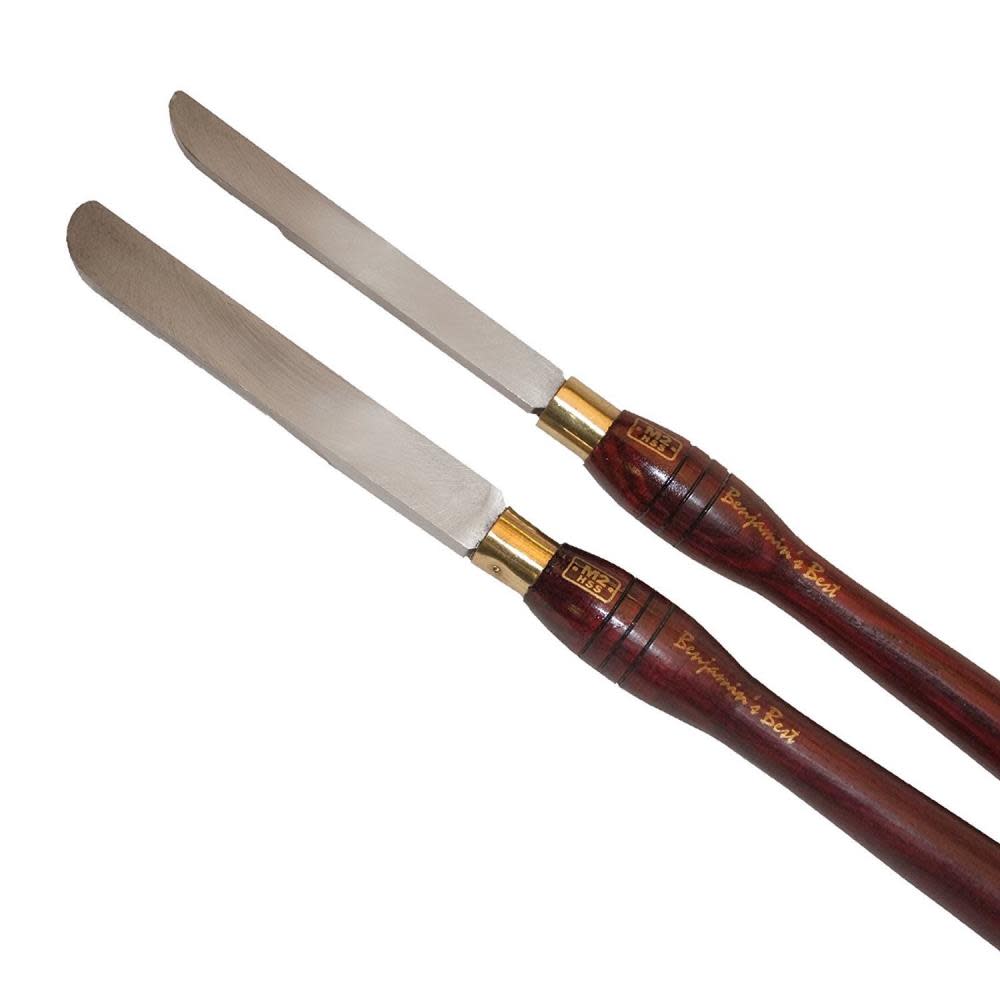 PSI Woodworking Products Round Side Scraper Chisels 2-Piece Set - Ascmtools