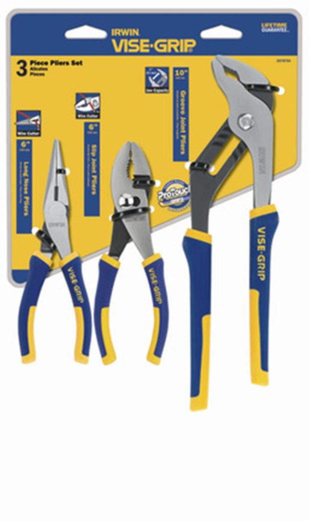 Irwin Pro Pliers Set 3-Pc. - Ascmtools