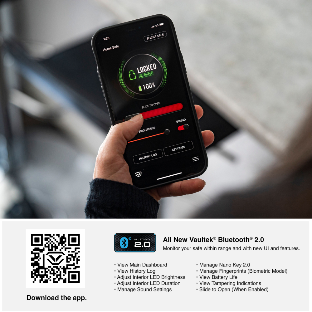 Vaultek Safe VS20i Biometric Safe Camo - Ascmtools