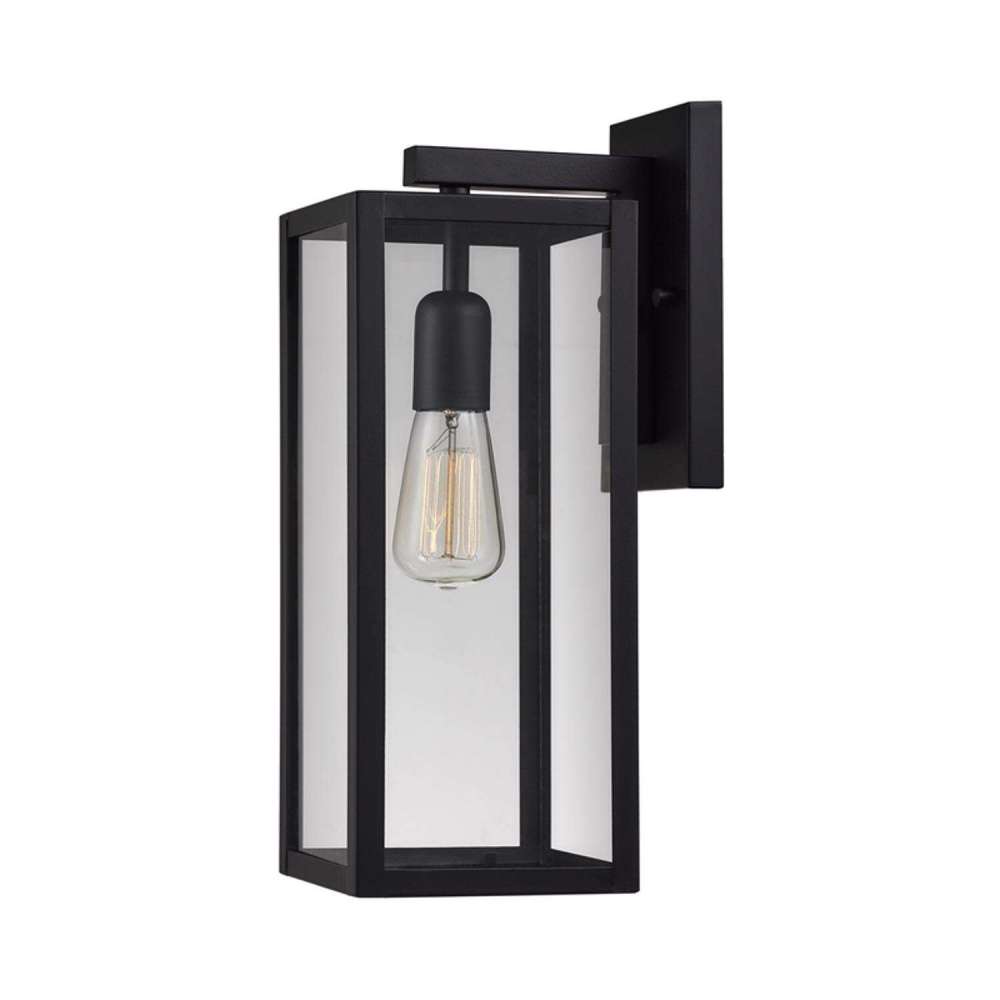 Globe Electric Vintage Matte Black 60W Hurley 1 Light - Ascmtools