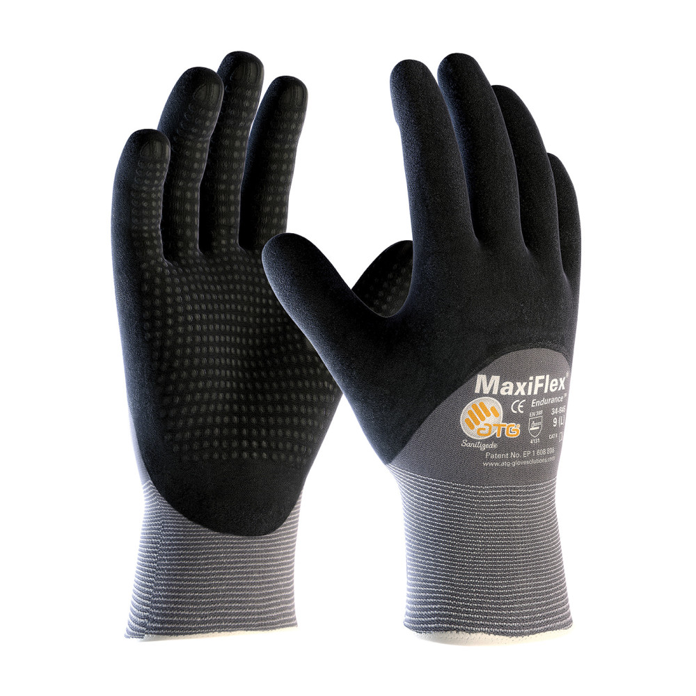 Protective Industrial Products Gloves Gray MaxiFlex Endurance Seamless Knit Nylon XS - Ascmtools