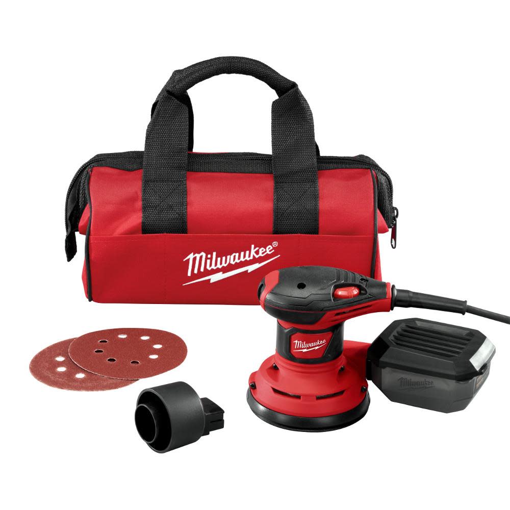 Milwaukee 5 in. Random Orbit Palm Sander - Ascmtools