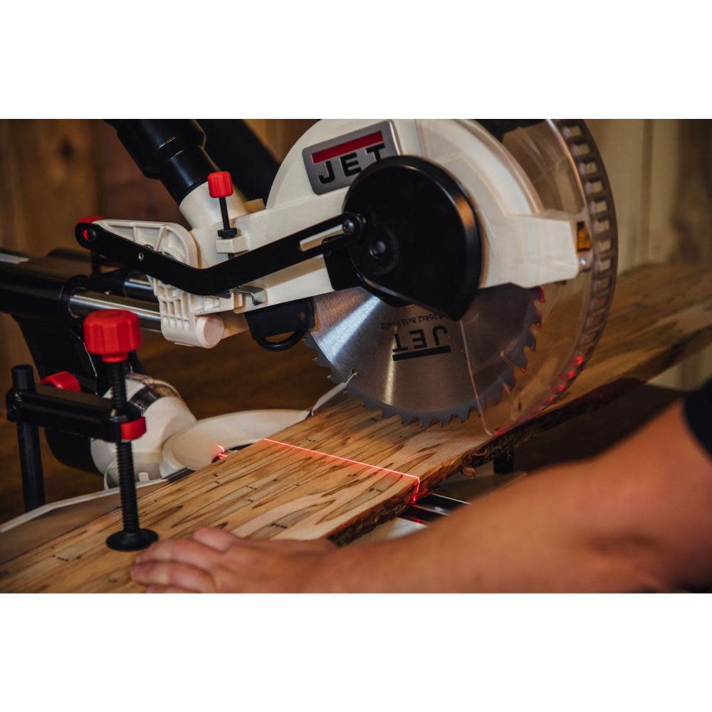 JET 10″ Sliding Dual Bevel Compound Miter Saw - Ascmtools