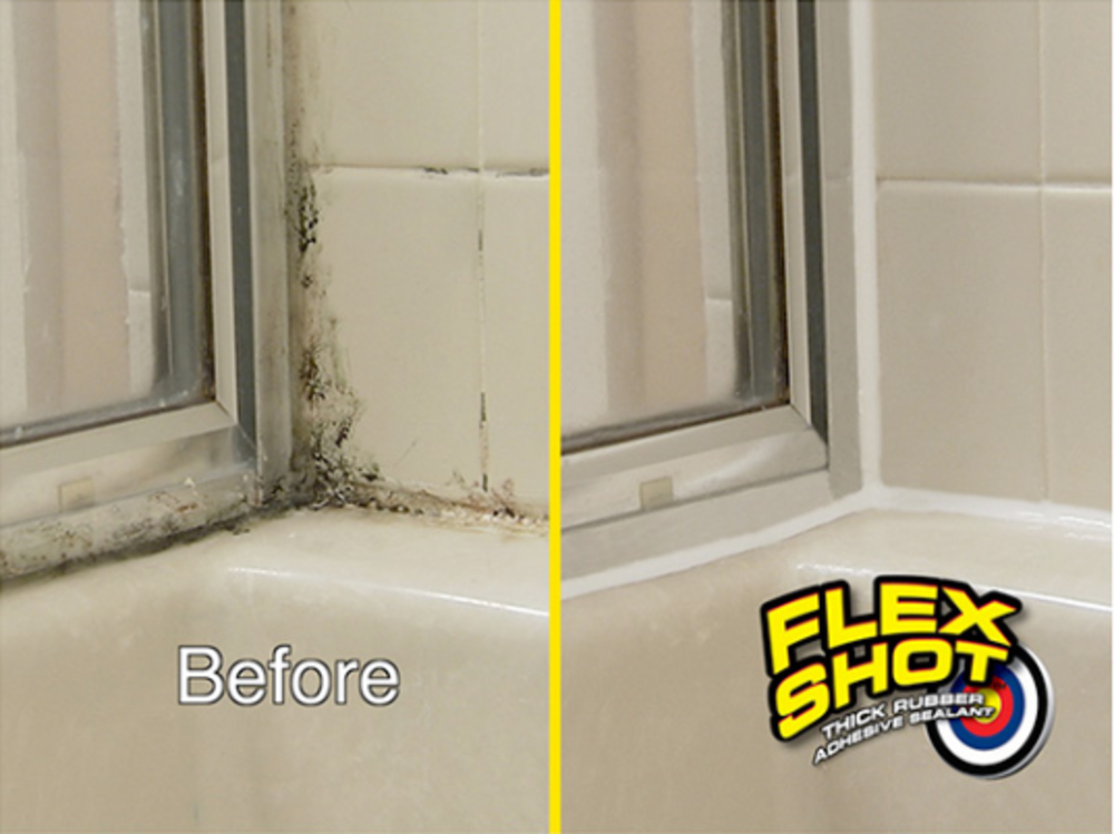 Flex Seal 8 oz Flex Shot Rubber Sealant – White - Ascmtools