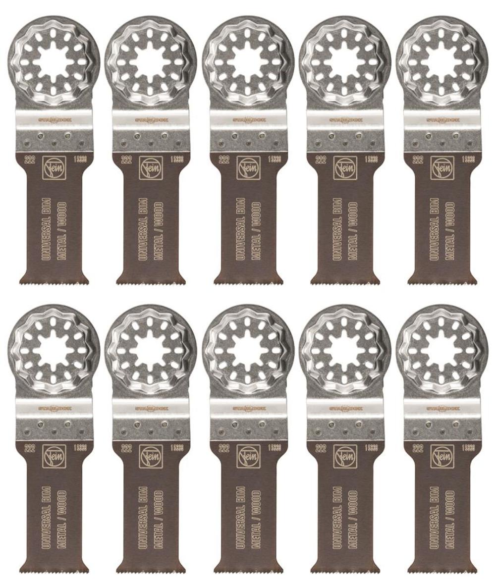 Fein E-Cut Universal 222 Saw Blade with Bi Metal Toothing for Various Applications - Ascmtools