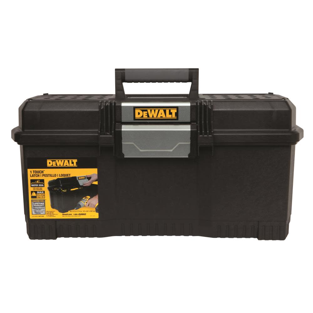 DEWALT 24 In. One Touch Tool Box - Ascmtools