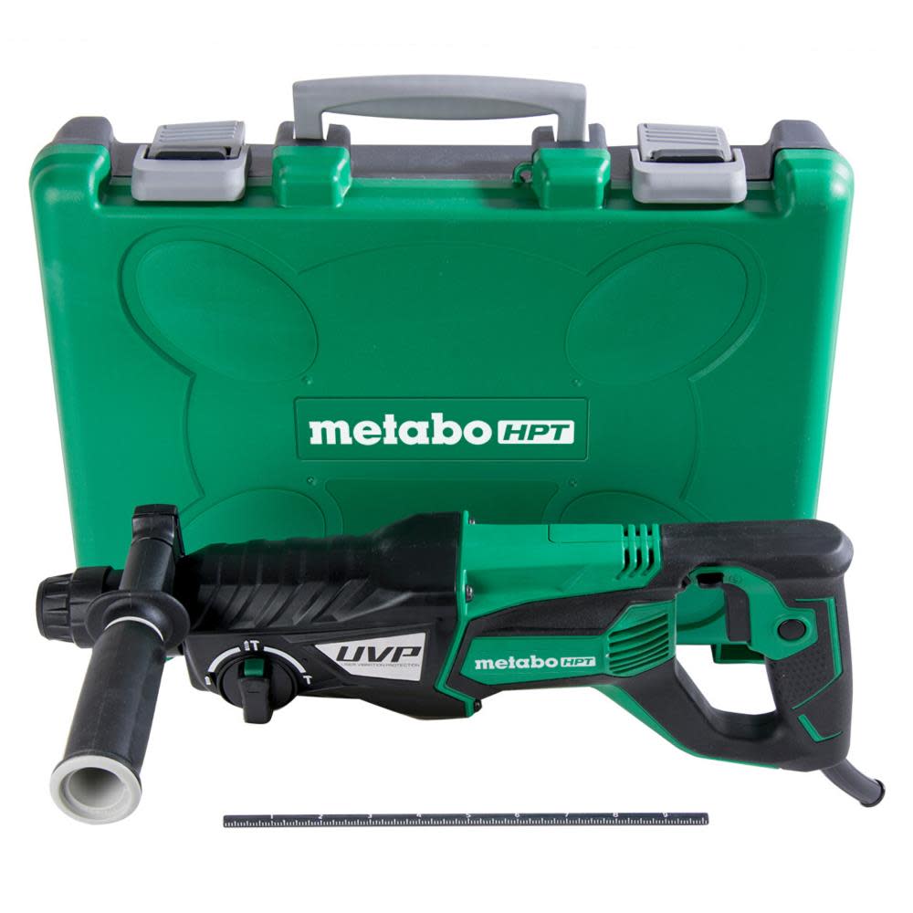 Metabo HPT 1-1/8 Inch 3-Mode D-Handle SDS Plus Rotary Hammer | DH28PFY - Ascmtools
