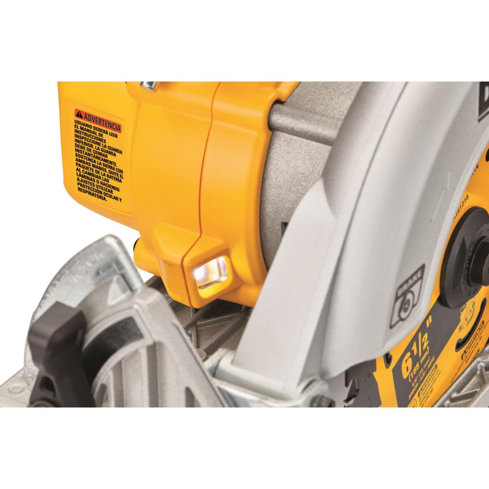 DEWALT 20V MAX 6-1/2 in. Brushless Cordless Circular Saw (Tool Only) - Ascmtools