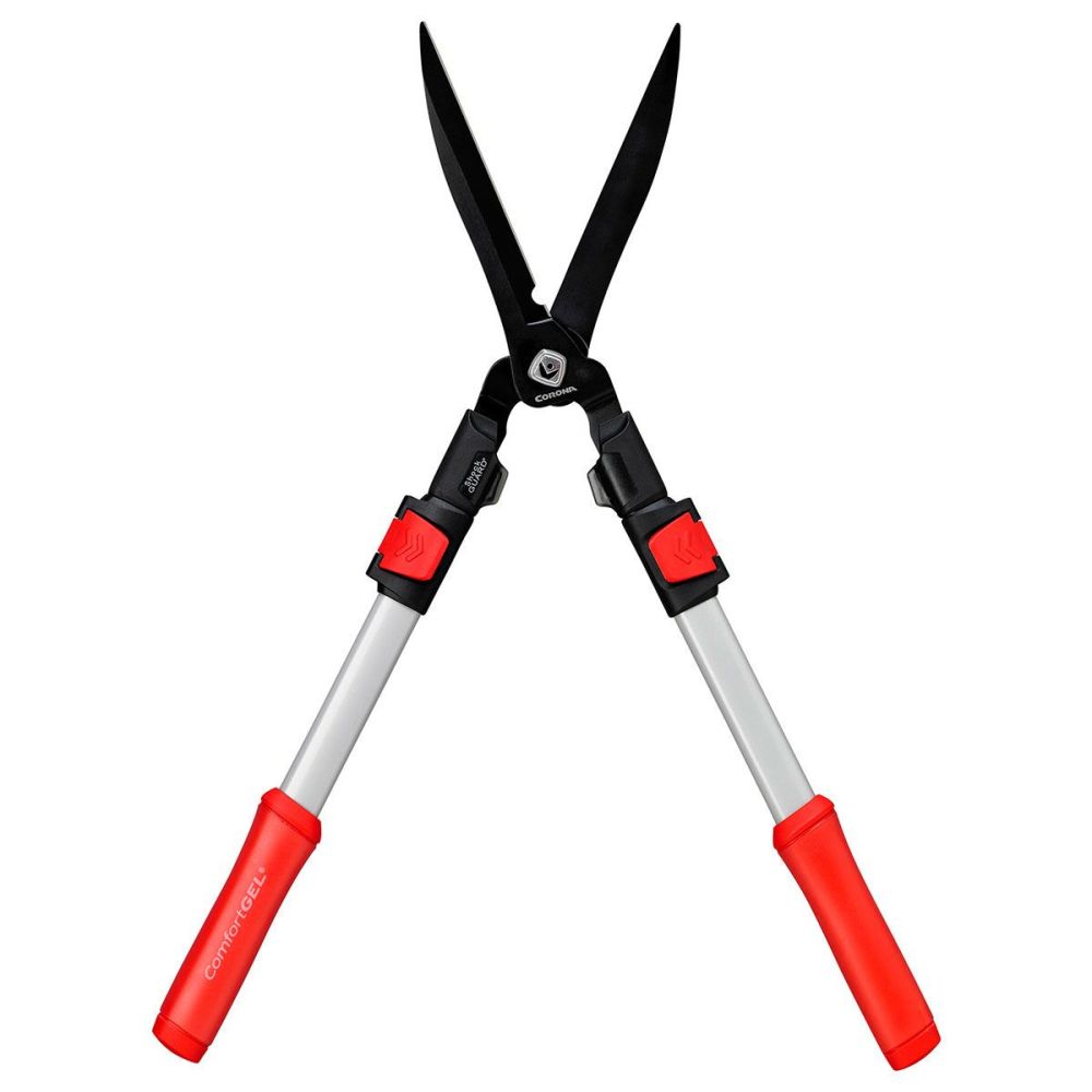 Corona Hedge Shear 9″ ComfortGEL Steel Extended with Steel Handle - Ascmtools