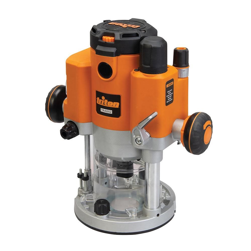Triton Power Tools TRA002 Precision Plunge Router 15A 3.25HP Dual Mode - Ascmtools