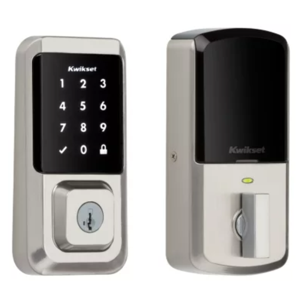 Kwikset Halo Smart Lock Wi Fi Smart Lock Touchscreen Satin Nickel - Ascmtools