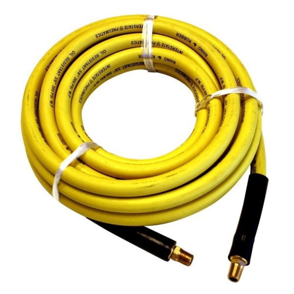 Interstate Rhino 3/8″ X 50′ Air Hose Yellow - Ascmtools