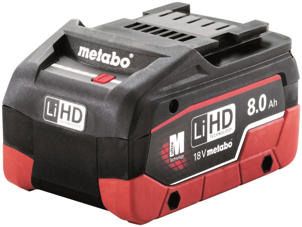 Metabo 18V 8.0Ah LiHD Battery Pack - Ascmtools