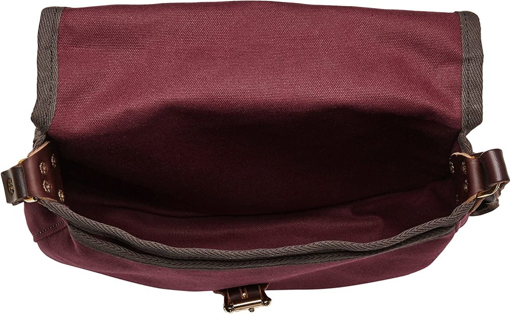 Duluth Pack 6 Liters Capacity Burgundy Medium Double Shell Purse - Ascmtools