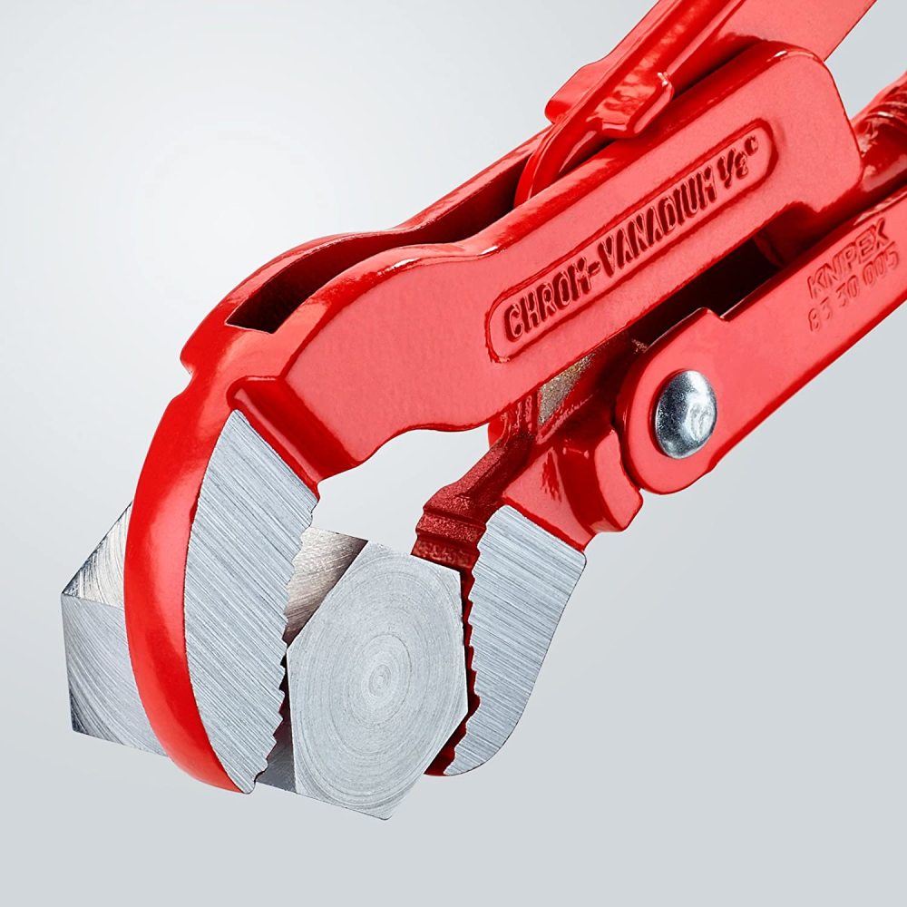 Knipex Pipe Wrench Slim S Type 245 mm Swedish Pattern - Ascmtools