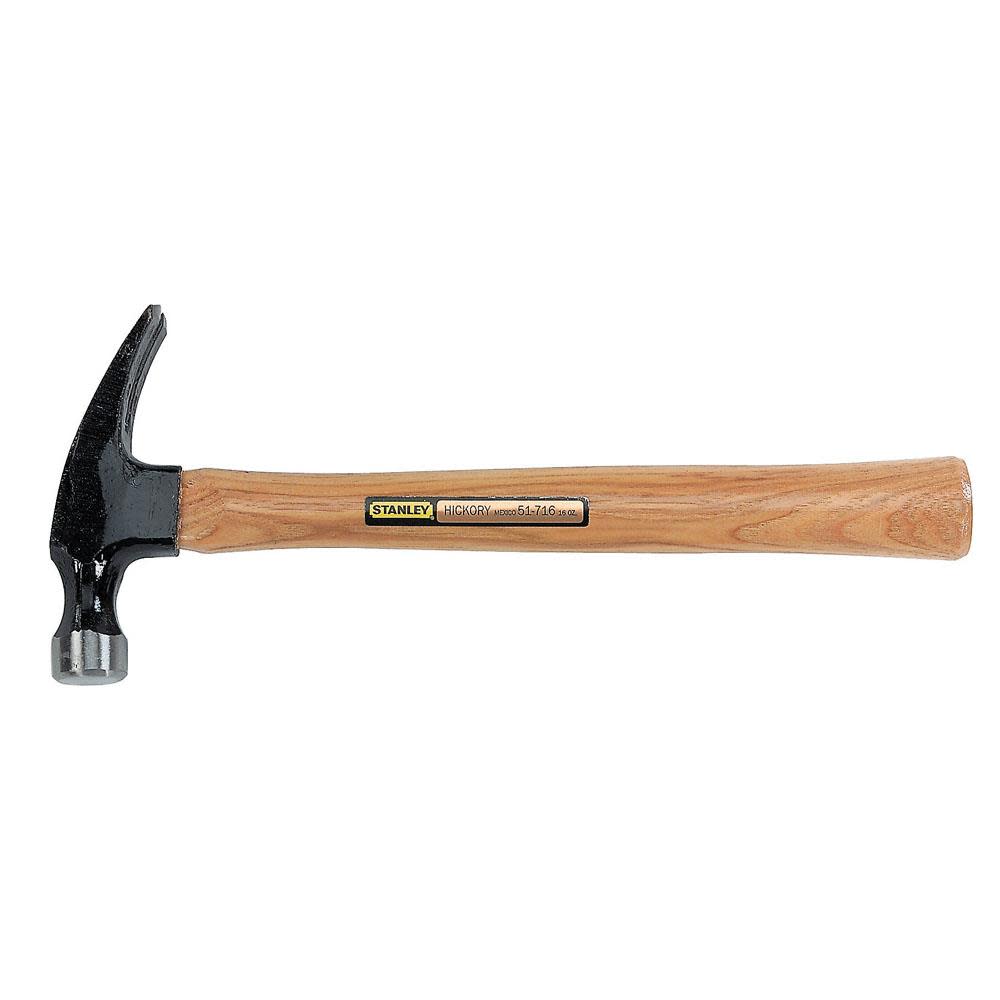 Stanley 16 oz. Rip Claw Wood Handle Nail Hammer - Ascmtools