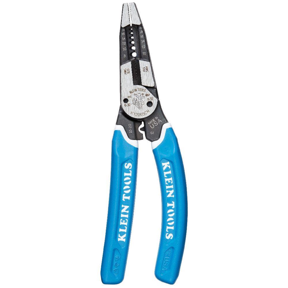 Klein Tools Heavy-Duty Wire Stripper Crimper - Ascmtools