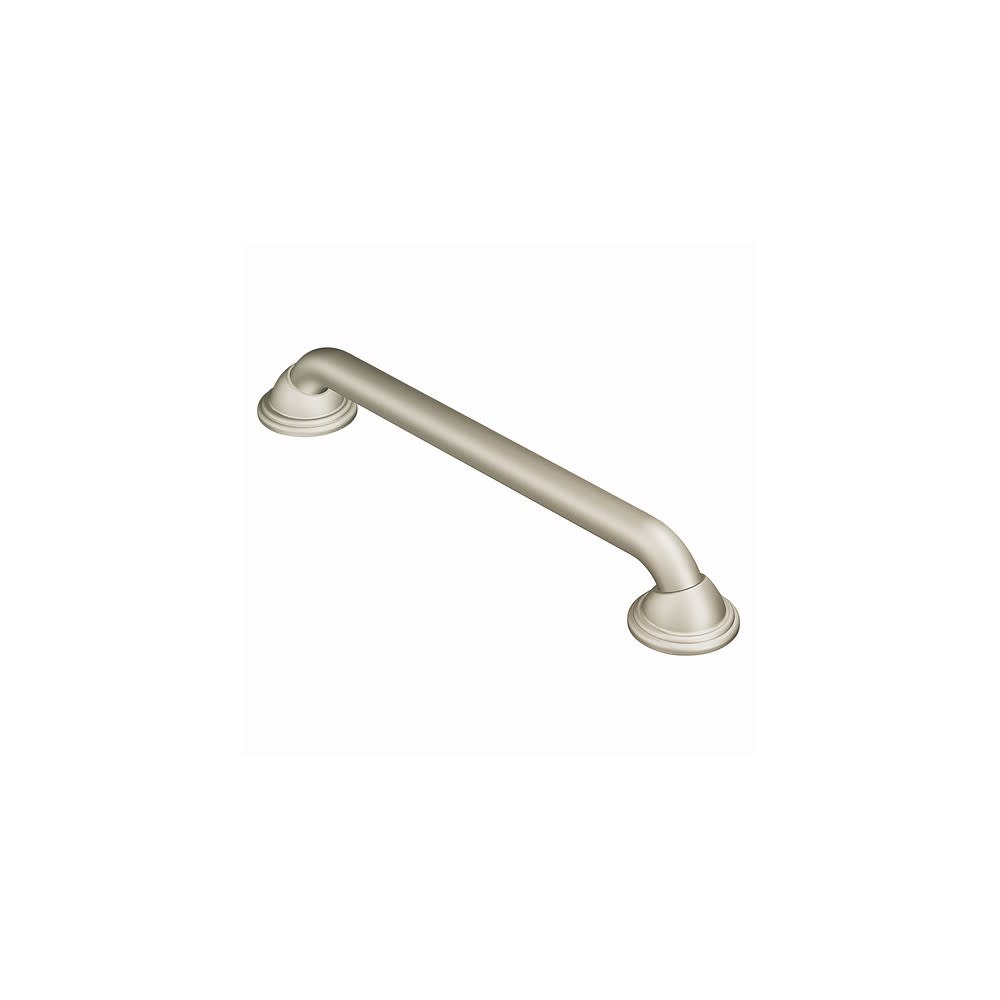 Moen Home Care Elite Grab Bar Brushed Nickel Steel 16″ - Ascmtools
