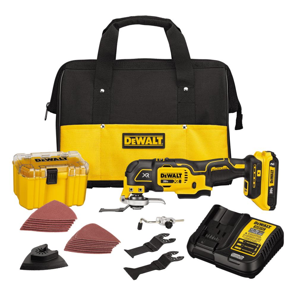DEWALT XR 20V Max Oscillating Multi Tool 33pc Kit - Ascmtools