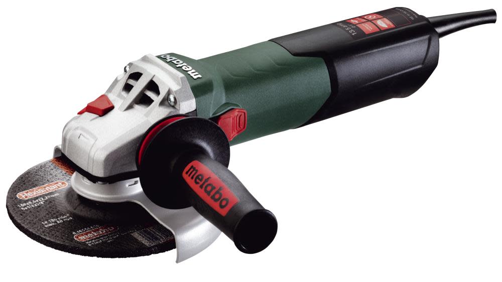 Metabo 6″ Angle Grinder with Electronics Lock-On Sliding Switch - Ascmtools