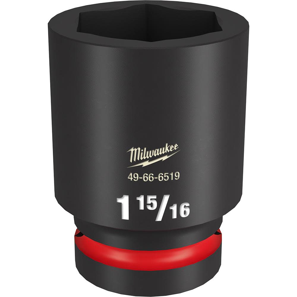 Milwaukee Impact Socket 1″ Drive 1 15/16″ Deep 6 Point - Ascmtools