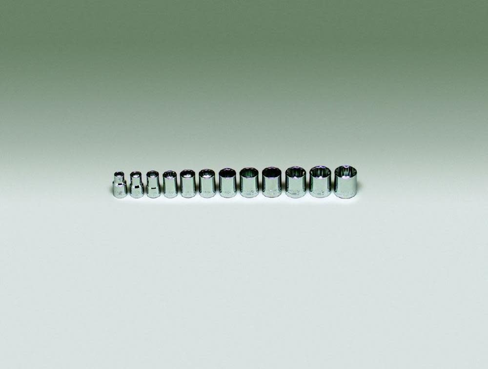 Wright Tool 3/8 In. Drive 12 pc. 12 pt Metric Socket Set - Ascmtools