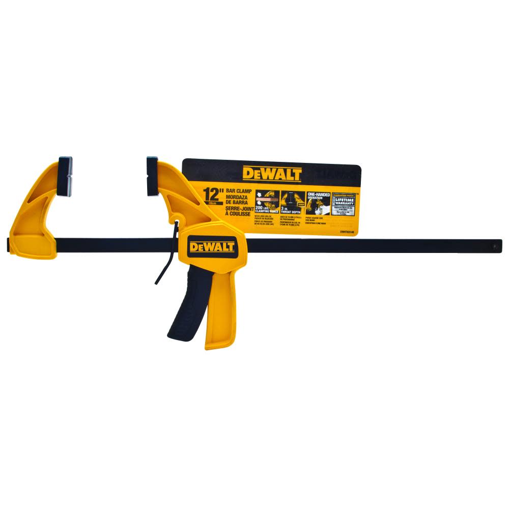 DEWALT 12 In. Medium Trigger Clamp - Ascmtools