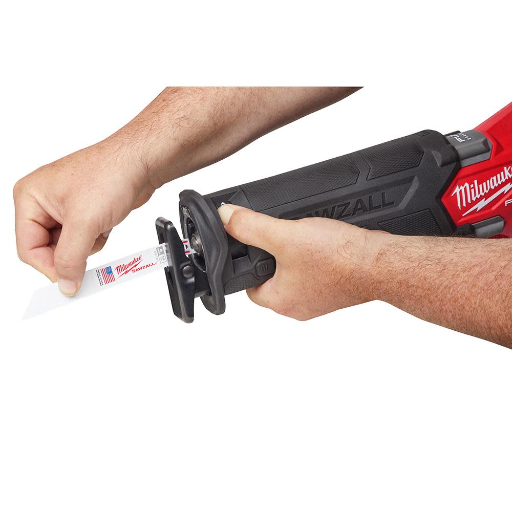 Milwaukee M18 FUEL SAWZALL Reciprocating Saw with ONE-KEY – 2 Battery XC5.0 Kit - Ascmtools