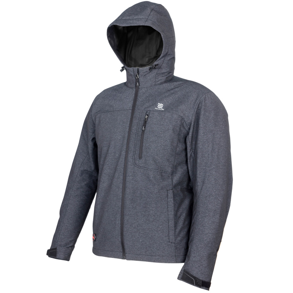 Mobile Warming Adventure Heated Jacket Men’s 7.4 Volt Heather Gray 3X - Ascmtools
