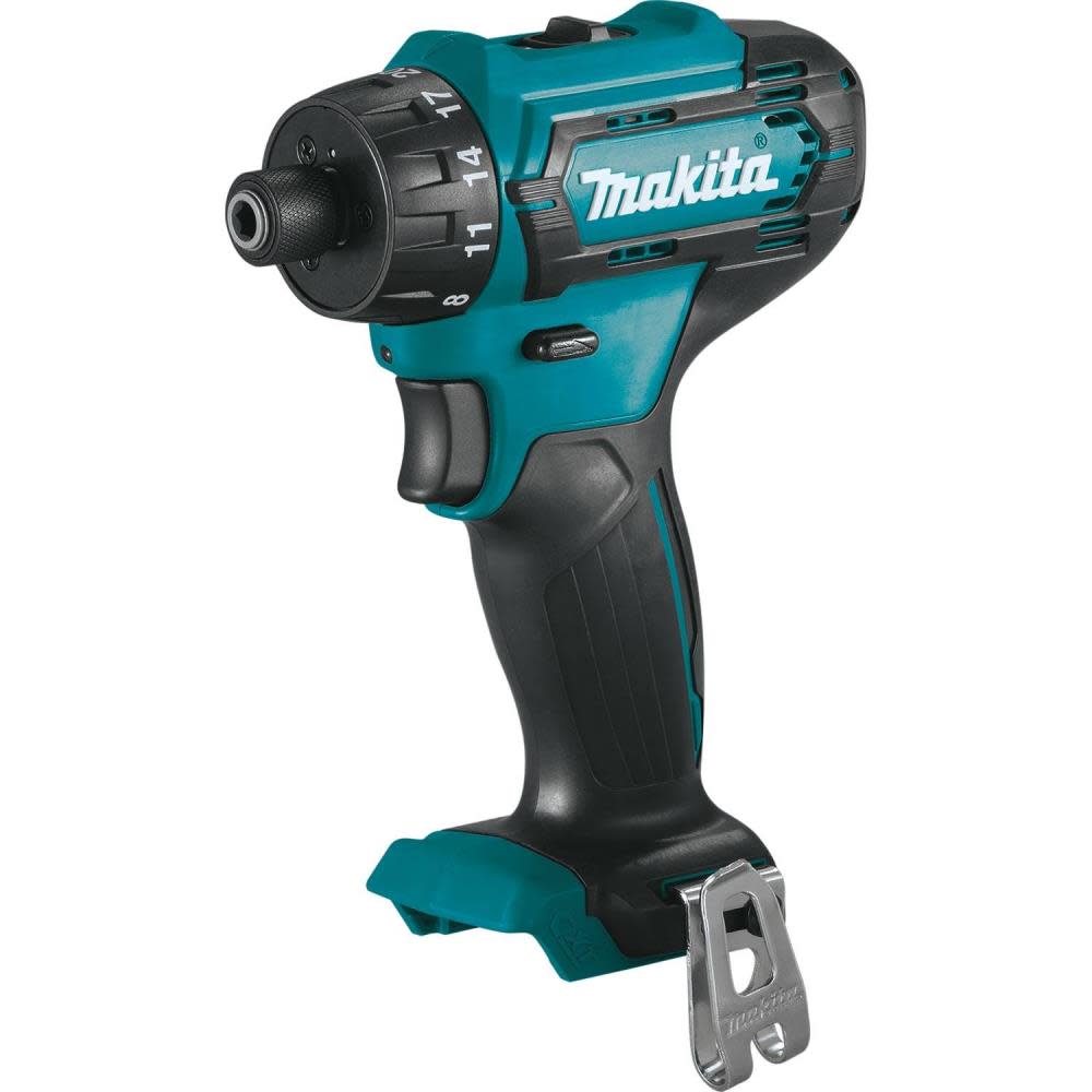 Makita 12V Max CXT Lithium-Ion Cordless 1/4 In. Hex Driver-Drill Tool Only - Ascmtools
