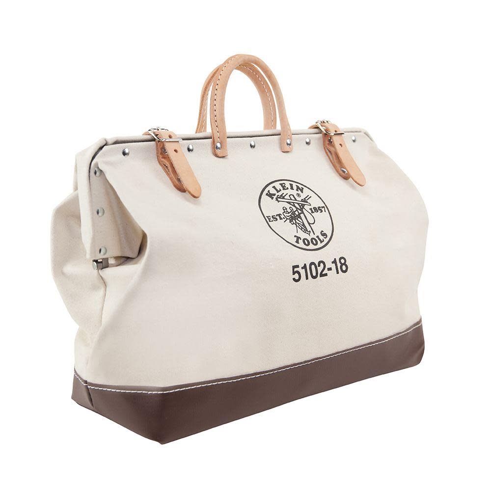 Klein Tools 18″ (457 mm) Canvas Tool Bag - Ascmtools
