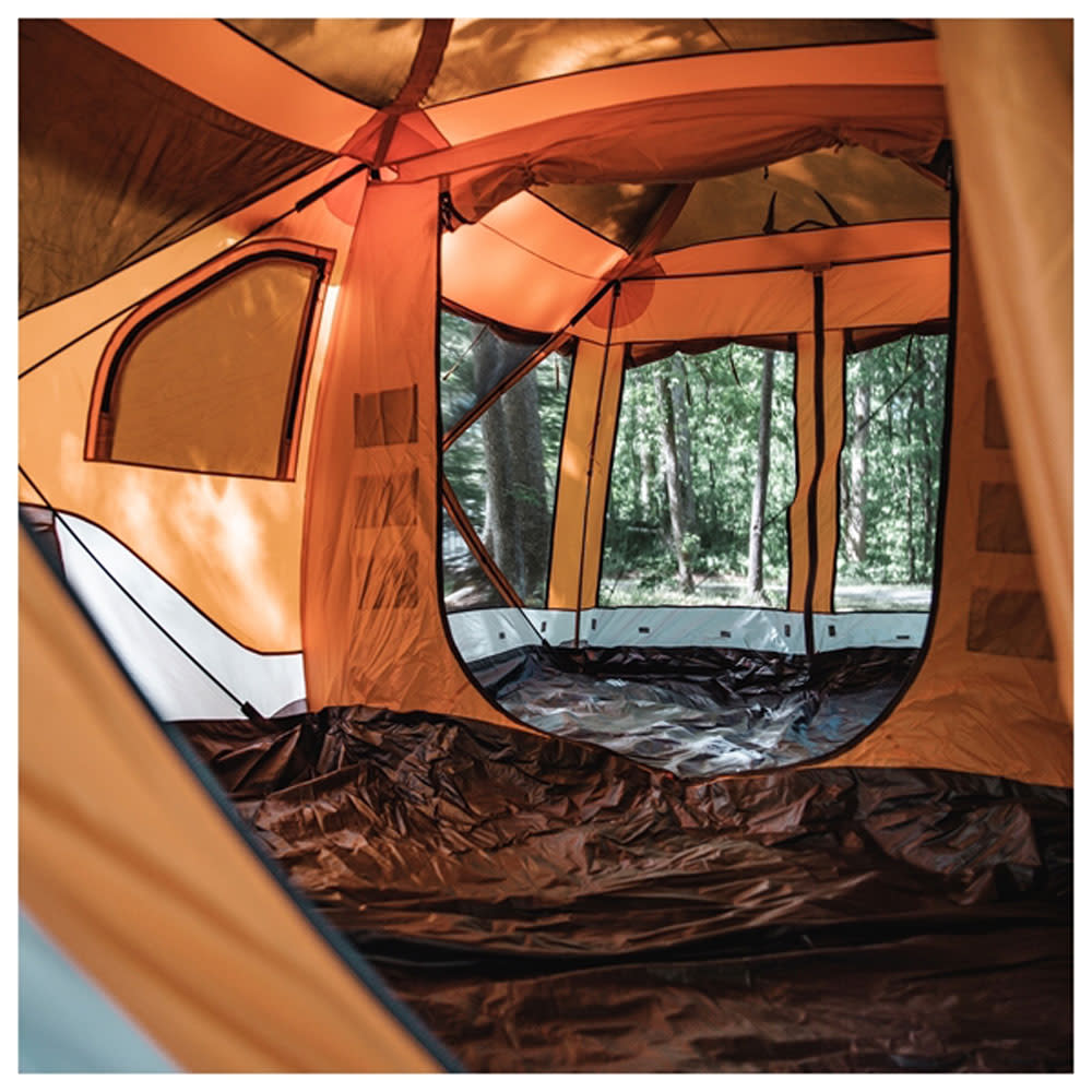 Gazelle T4 Plus 8 Person with Screen Room Camping Tent Sunset Orange - Ascmtools