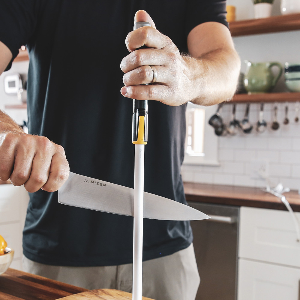 Work Sharp Ceramic Kitchen Knife Honing Rod - Ascmtools