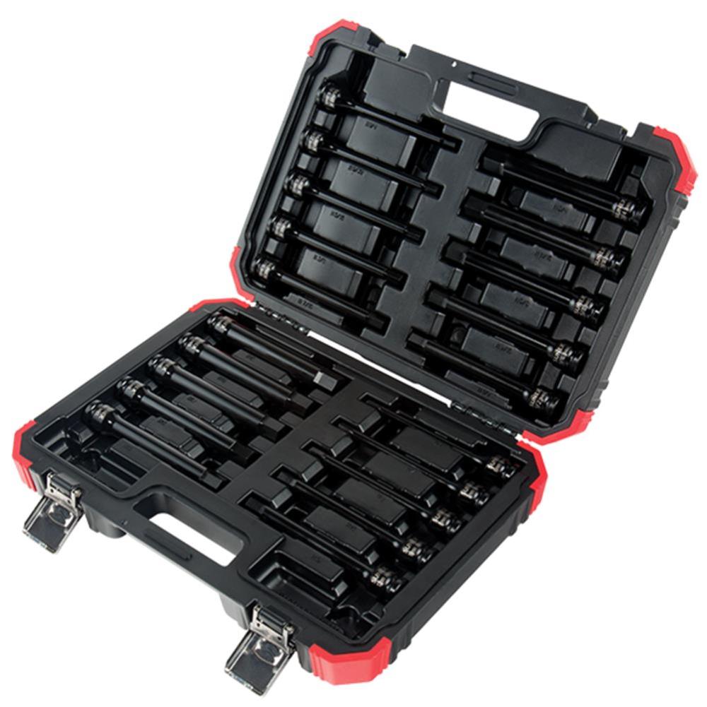 Sunex 1/2 In Drive Master Impact Hex Driver Set 20 Pc - Ascmtools