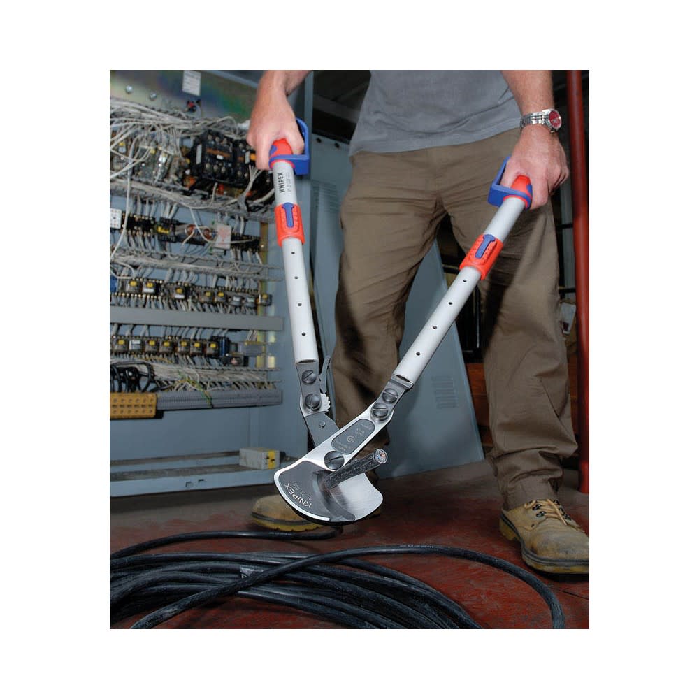 Knipex Cable Shear Ratchet Action with Telescopic Handle 570mm - Ascmtools