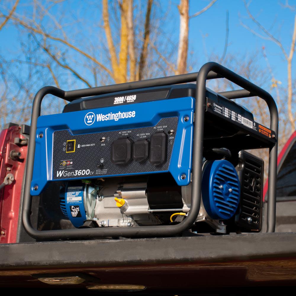 Westinghouse Generator Portable Gas Powered with CO Sensor - Ascmtools