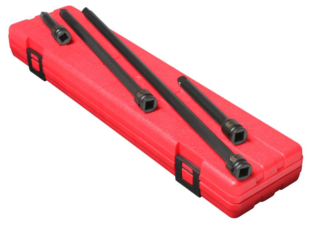Sunex 4 pc. 3/8 In. Dr. Impact Extension Set - Ascmtools