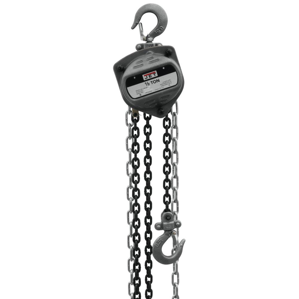 JET S90-50-50 Hand Chain Hoist 1/2 Ton 50′ Lift - Ascmtools