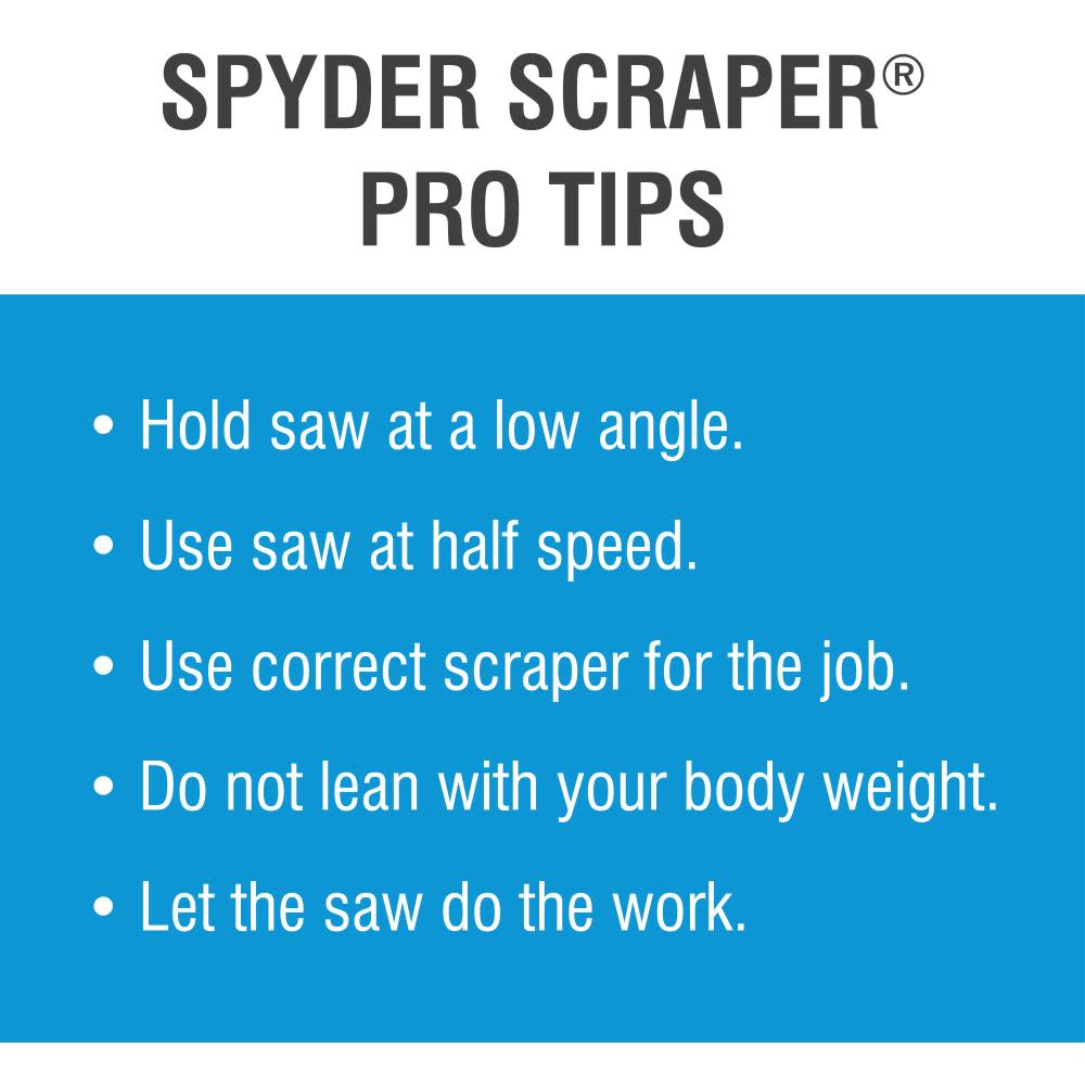 Spyder Scraper 6″ - Ascmtools