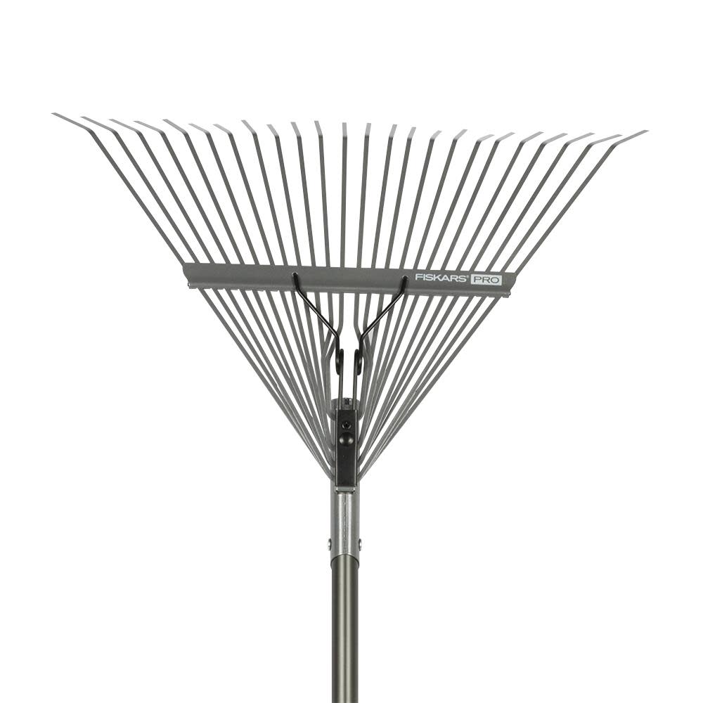 Fiskars PRO Stick Leaf Rake - Ascmtools