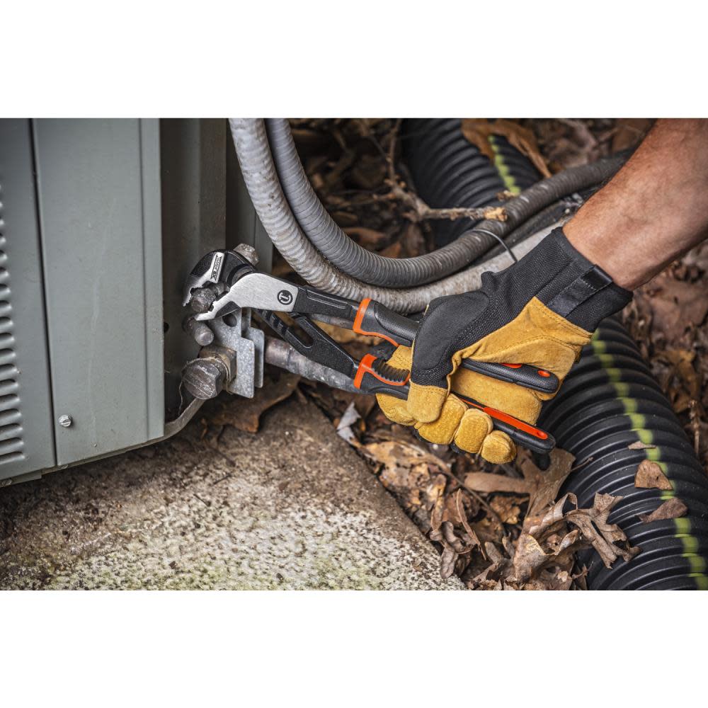 Crescent 12″ Z2 K9 V-Jaw Dual Material Tongue and Groove Pliers - Ascmtools