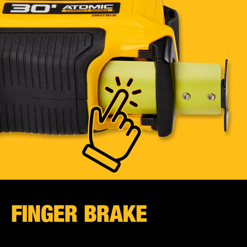 DEWALT ATOMIC Compact Series 30′ Tape Measure - Ascmtools