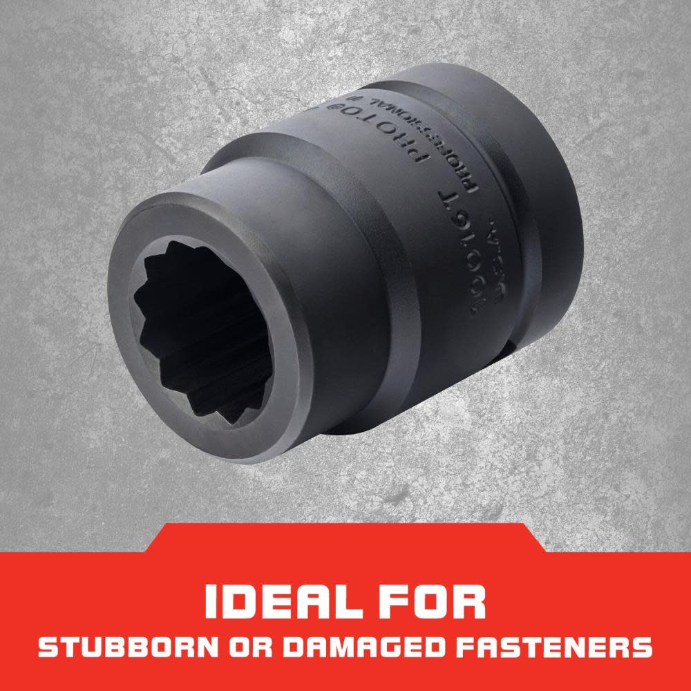 Proto 1″ Drive Impact Socket 1″ – 12 Point - Ascmtools