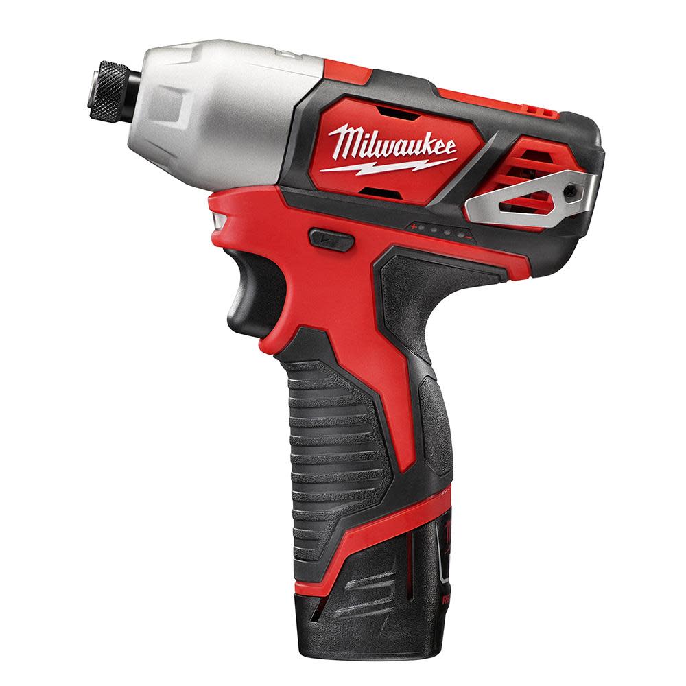 Milwaukee M12 1/4 in. Hex Impact Driver Kit - Ascmtools