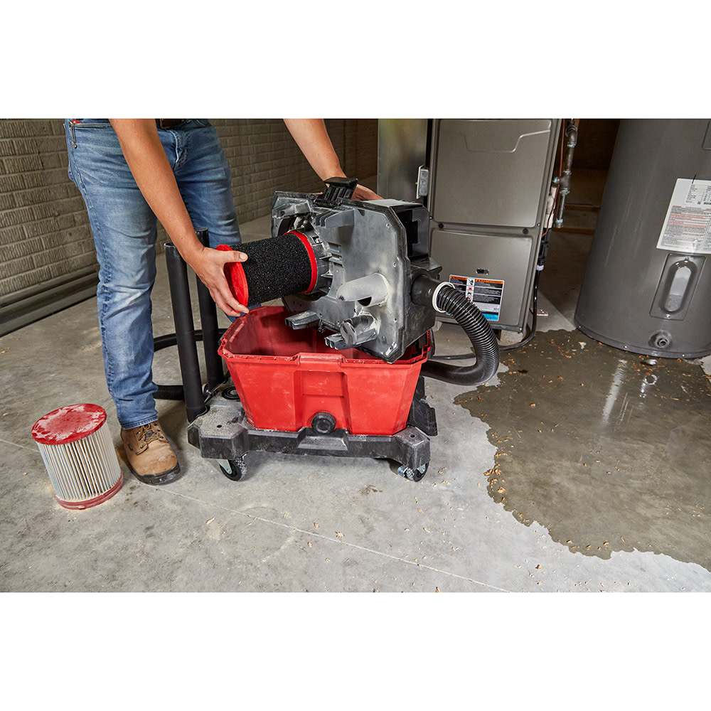 Milwaukee Large Wet/Dry Vacuum Foam Wet Filter - Ascmtools