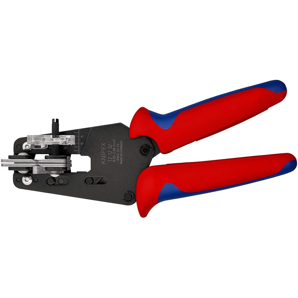 Knipex Precision Insulation Wire Stripper 195mm 14-32 AWG - Ascmtools