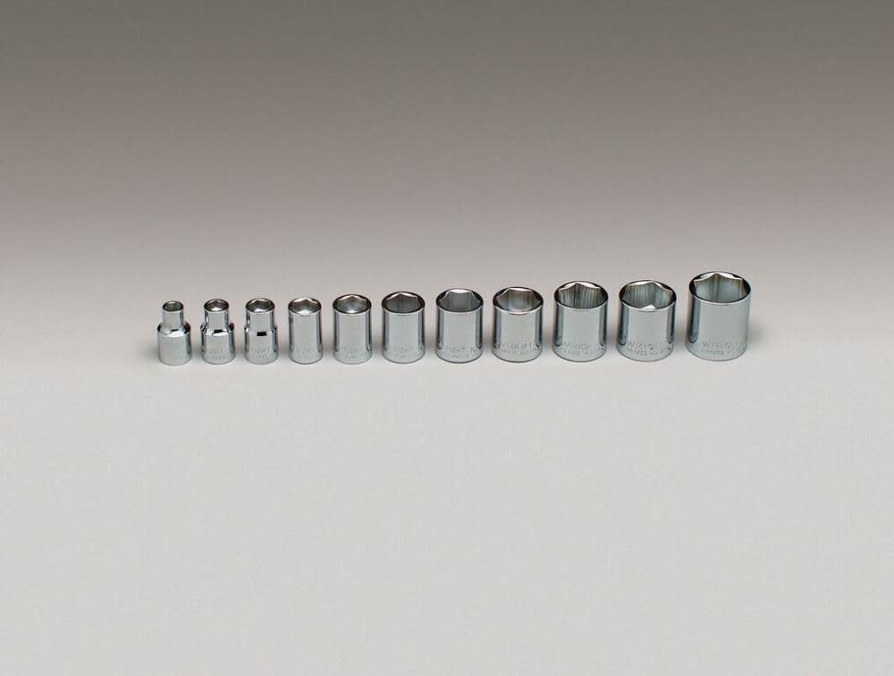 Wright Tool 3/8 In. Drive 11 pc. 6 pt Socket Set - Ascmtools