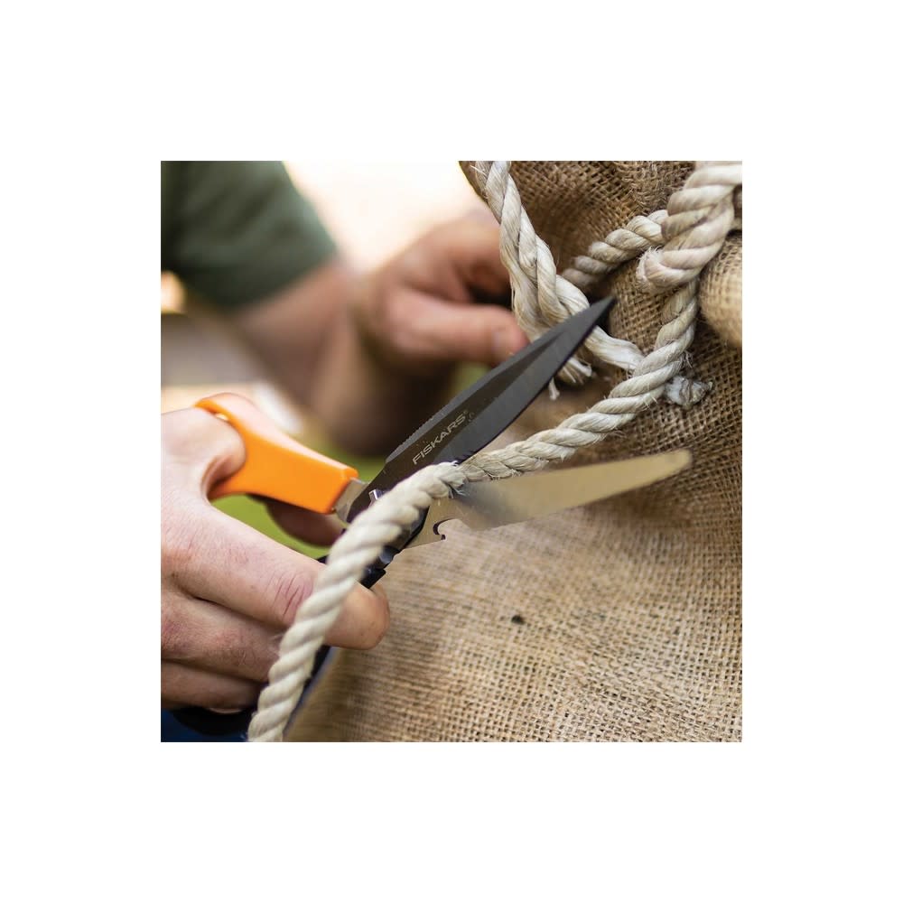 Fiskars 9″ Steel Blade Orange/Black Multipurpose Garden Shear - Ascmtools