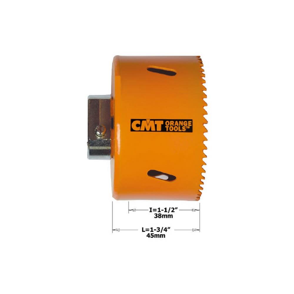 CMT Tri-metal Plus Hole Saw 4 In. Diameter - Ascmtools